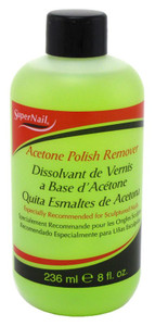 Super Nail 8Oz Acetone Polish Remover (Lime-Green) Super Nail 8Oz Acetone Polish Remover (Lime-Green)