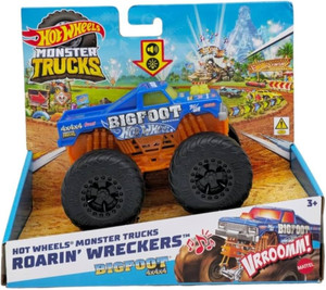 Hot Wheels Monster Trucks Roarin Wreckers