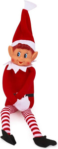Elves Behavin' Badly 12 inch Vinyl Faced Naughty Elf, Assorted