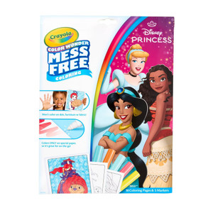 Crayola Color Wonder Disney Princess Coloring Set, 18 pages