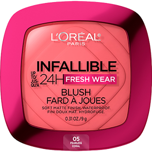Loreal Paris Infallible Soft Matte Blush, 005 Fearless Coral