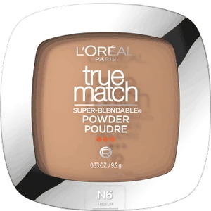 Loreal Paris True Match Super Blendable Powder, N6 Medium