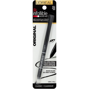 Loreal Paris Eyeliner with Built in Sharpener, 511 Black, 0.008oz