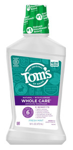 Toms Mouthwash Fluoride Anti-Cavity Fresh Mint 16Oz Toms Mouthwash Fluoride Anti-Cavity Fresh Mint 16Oz