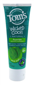 Toms Toothpaste Kids 5.1Oz Wicked Cool Mild Mint 8+