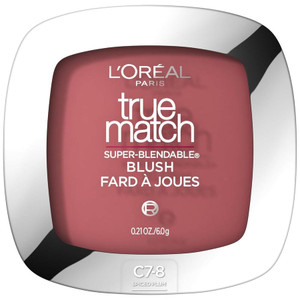 Loreal Paris Super-Blendable Blush, Soft Powder Texture, C7-8 Spiced Plum