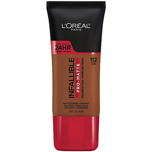 Loreal Paris Foundation, 112 Cocoa, 1oz