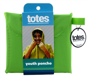 Totes Poncho Youth Size Assorted Colors Totes Poncho Youth Size Assorted Colors