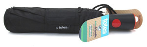 Totes Umbrella Auto Open 11 Inch Large (Black) Totes Umbrella Auto Open 11 Inch Large (Black)