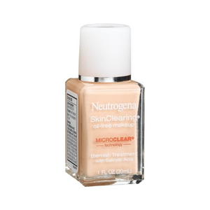 Neutrogena SkinClearing Foundation for Acne, Classic Ivory, 1 oz