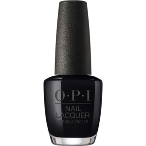 OPI Nail Polish Black Onyx, 0.5 oz