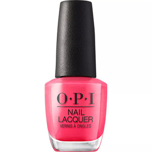 OPI Nail Lacquer Strawberry Margarita, 0.5 oz