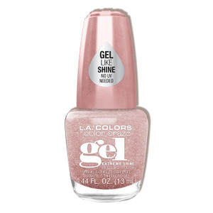 L.A. COLORS Color Craze Extreme Shine Gel Polish, Pink Sugar