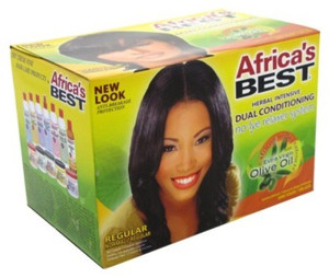 Africas Best Relaxer Regular Dual Cond With Olive Oil Kit Africas Best Relaxer Regular Dual Cond With Olive Oil Kit