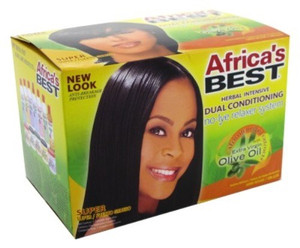 Africas Best Relaxer Super Dual Cond. No-Lye System Africas Best Relaxer Super Dual Cond. No-Lye System