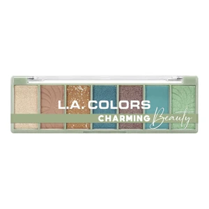 L.A. COLORS Alluring Beauty 7 Color Eyeshadow Palette, Charming