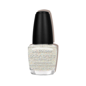 L.A. COLORS Color Craze Nail Polish, Sassy Sparkle
