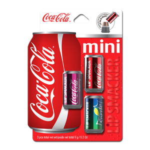 Lip Smacker Coca Cola Mini Can Balm Trio