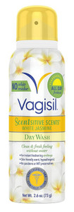 Vagisil Scentsitive Scents Dry Wash White Jasmine 2.6Oz Vagisil Scentsitive Scents Dry Wash White Jasmine 2.6Oz