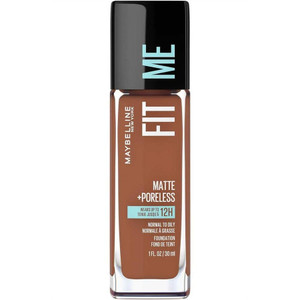 MAYBELLINE New York Fit Me Matte + Poreless Foundation Makeup, 365 Nutmeg, 1 oz