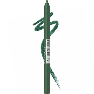 MAYBELLINE New York Tattoo Studio Sharpenable Gel Pencil Longwear Eyeliner Makeup Hunter Green, 0.04 oz.