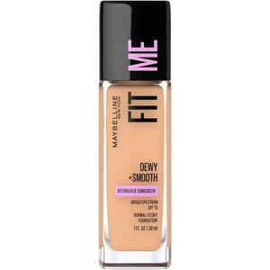 MAYBELLINE New York Fit Me Dewy + Smooth Foundation Makeup, 225 Medium Buff, 1 oz