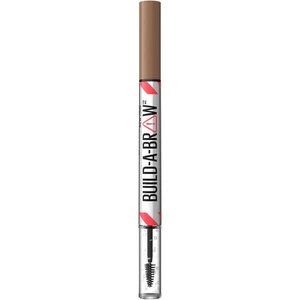 MAYBELLINE New York Build-A-Brow 2-in-1 Brow Pen and Sealing Gel Eye Makeup, 255 Soft Brown, 0.05 oz