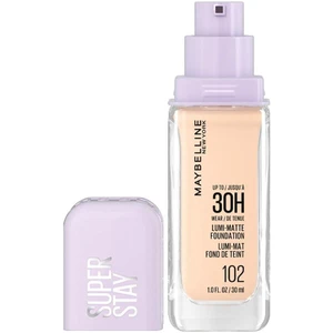 MAYBELLINE New York Super Stay Lumi-Matte Foundation Makeup, 102, 1 oz