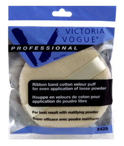 Victoria Vogue #429 Round Puff Loose Powder Victoria Vogue #429 Round Puff Loose Powder