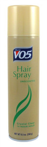 Vo5 Hairspray Unscented Crystal Clear 8.5Oz Vo5 Hairspray Unscented Crystal Clear 8.5Oz