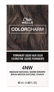 Wella Color Charm Liquid 4Nw Medium Natural Warm Brown Wella Color Charm Liquid 4Nw Medium Natural Warm Brown