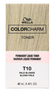 Wella Color Charm Liquid Toner #T10 Pale Blonde Wella Color Charm Liquid Toner #T10 Pale Blonde