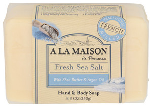 A La Maison, Bar Soap Fresh Sea Salt, 1 Each, 8.8 Oz A La Maison, Bar Soap Fresh Sea Salt, 1 Each, 8.8 Oz