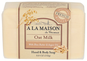 A La Maison, Bar Soap Oat Milk, 1 Each, 8.8 Oz A La Maison, Bar Soap Oat Milk, 1 Each, 8.8 Oz
