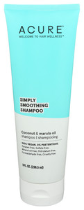 Acure, Simply Soothing Shampoo Coconut & Marula Oil, 1 Each, 8 Oz Acure, Simply Soothing Shampoo Coconut & Marula Oil, 1 Each, 8 Oz