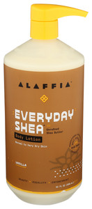 Alaffia, Everyday Shea Body Lotion Vanilla, 1 Each, 32 Oz Alaffia, Everyday Shea Body Lotion Vanilla, 1 Each, 32 Oz