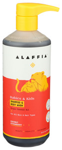 Alaffia, Everyday Shampoo And Body Wash Coconut Strawberry, 1 Each, 16 Oz Alaffia, Everyday Shampoo And Body Wash Coconut Strawberry, 1 Each, 16 Oz