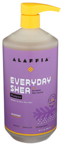Alaffia, Everyday Shea Shampoo Lavender, 1 Each, 32 Oz Alaffia, Everyday Shea Shampoo Lavender, 1 Each, 32 Oz