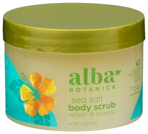 Alba Botanica, Hawaiian Sea Salt Body Scrub, 1 Each, 14.5 Oz Alba Botanica, Hawaiian Sea Salt Body Scrub, 1 Each, 14.5 Oz