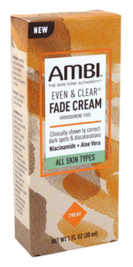 Ambi Even & Clear Fade Cream 1Oz All Skin Types Ambi Even & Clear Fade Cream 1Oz All Skin Types