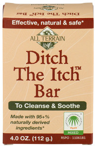 All Terrain, Ditch The Itch Bar, 1 Each, 4 Oz All Terrain, Ditch The Itch Bar, 1 Each, 4 Oz