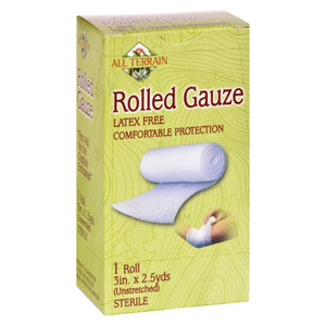 All Terrain, Rolled Gauze 3 Inches, 1 Each, 2.5 Yd All Terrain, Rolled Gauze 3 Inches, 1 Each, 2.5 Yd