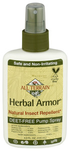 All Terrain, Herbal Armor Natural Insect Repellent, 1 Each, 4 Oz All Terrain, Herbal Armor Natural Insect Repellent, 1 Each, 4 Oz