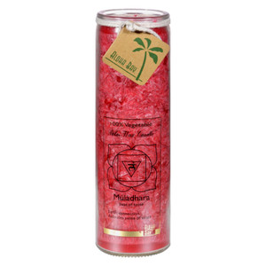 Aloha Bay, Unscented Chakra Jar Muladhara Candle, 1 Each, 17 Oz Aloha Bay, Unscented Chakra Jar Muladhara Candle, 1 Each, 17 Oz