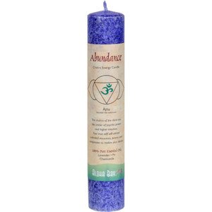 Aloha Bay, Chakra Pillar Candle Abundance, 1 Each, 8 In Aloha Bay, Chakra Pillar Candle Abundance, 1 Each, 8 In