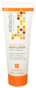 Andalou Naturals, Body Lotion Mandarin Vanilla Vitalizing, 1 Each, 8 Oz Andalou Naturals, Body Lotion Mandarin Vanilla Vitalizing, 1 Each, 8 Oz