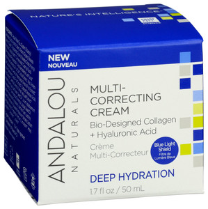 Andalou Naturals, Cream Deep Hydration Multi Correcting, 1 Each, 1.7 Oz Andalou Naturals, Cream Deep Hydration Multi Correcting, 1 Each, 1.7 Oz