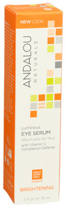 Andalou Naturals, Luminous Eye Serum Brightening, 1 Each, 0.60 Oz Andalou Naturals, Luminous Eye Serum Brightening, 1 Each, 0.60 Oz