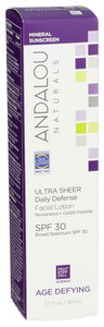 Andalou Naturals, Ultra Sheer Daily Defense Lotion, Case Of 1, 2.7 Fl Oz Andalou Naturals, Ultra Sheer Daily Defense Lotion, Case Of 1, 2.7 Fl Oz
