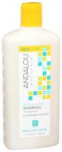 Andalou Naturals, Brilliant Shine Shampoo Sunflower And Citrus, 1 Each, 11.5 Oz Andalou Naturals, Brilliant Shine Shampoo Sunflower And Citrus, 1 Each, 11.5 Oz